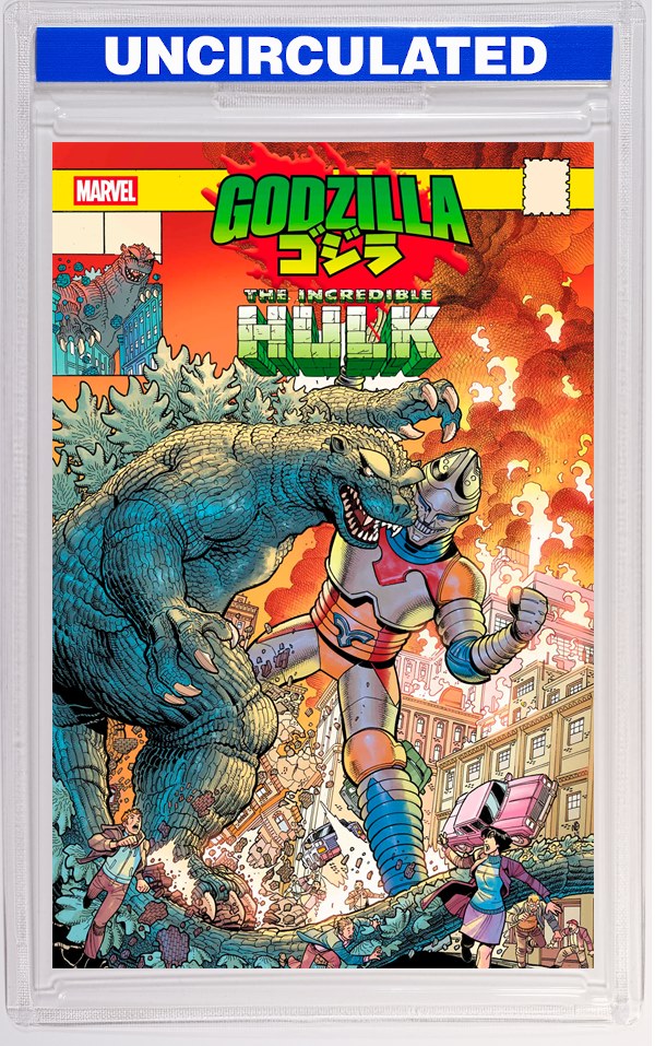 Godzilla Vs. Hulk #1 Nick Bradshaw Monster Homage Variant