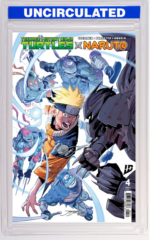 Teenage Mutant Ninja Turtles X Naruto #4 Cover A (Jiménez)