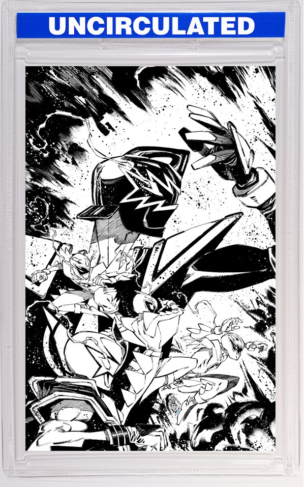 Power Rangers Prime #10 D INCV (Full Art, Corona)