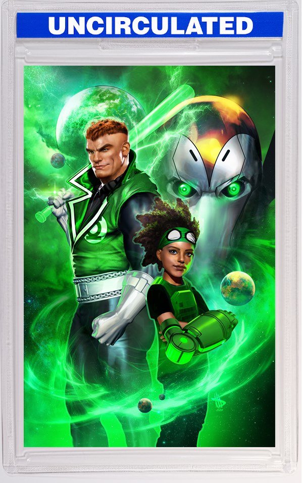 Green Lantern Corps #3 CVR B Dave Wilkins Card Stock VAR