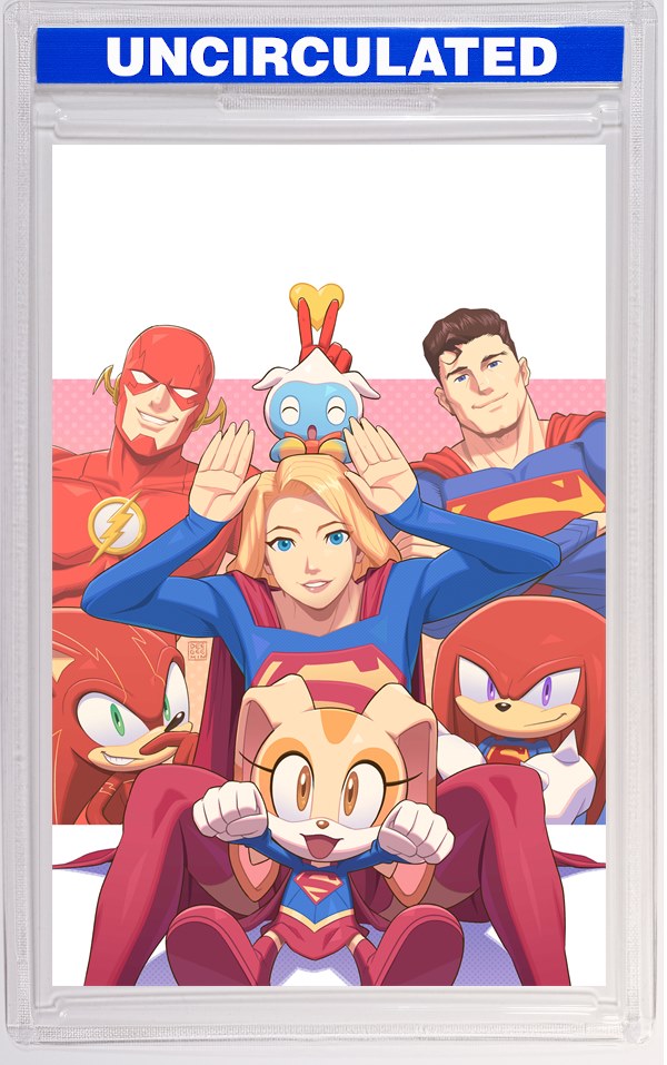 DC X Sonic The Hedgehog Metal Legion #4 (Of 5) CVR B Min Ho Kim Card Stock VAR