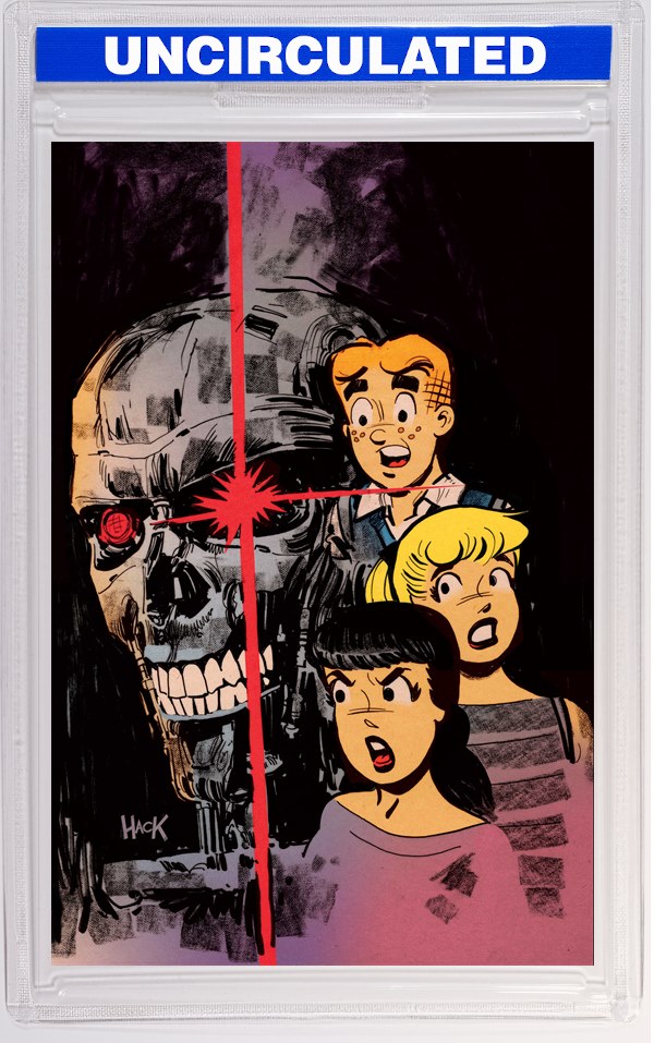 Archie Vs The Terminator #3 CVR F Robert Hack LTD Virgin VAR