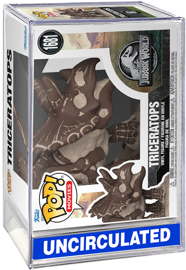 Jurassic World - Triceratops (Fossil) Funko Pop! #1681