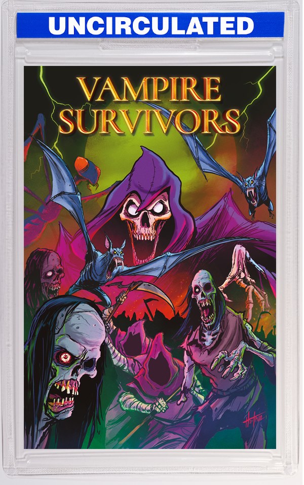 Vampire Survivors #1 (Of 4) CVR E David Hartman Foil VAR