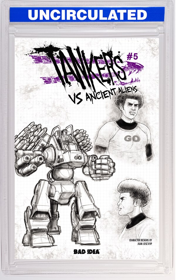 Tankers Vs Ancient Aliens #5 (Of 5) CVR C Juan Jose Ryp Design VAR