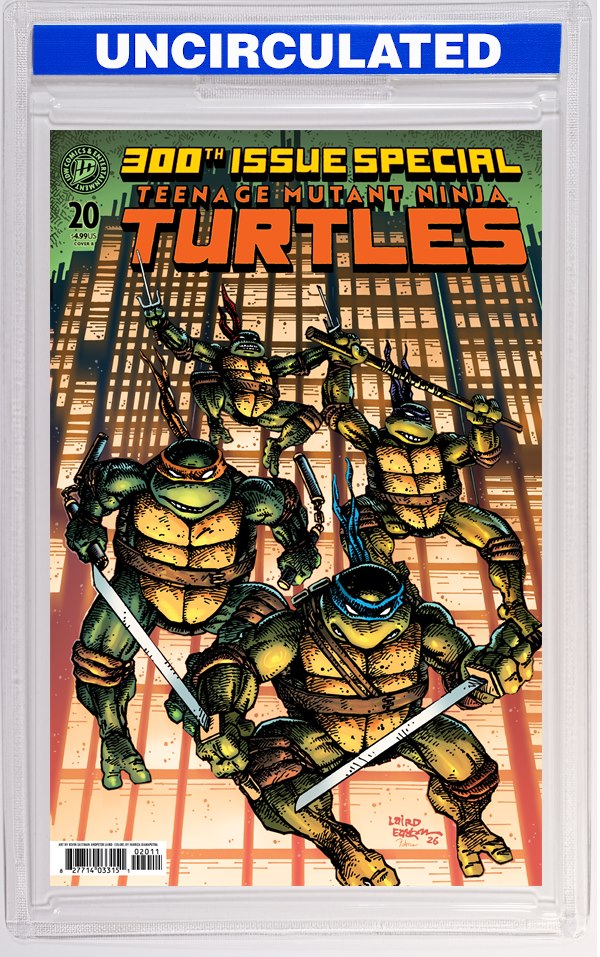 Teenage Mutant Ninja Turtles #20: 300th Issue Special Variant B (Eastman & Laird)