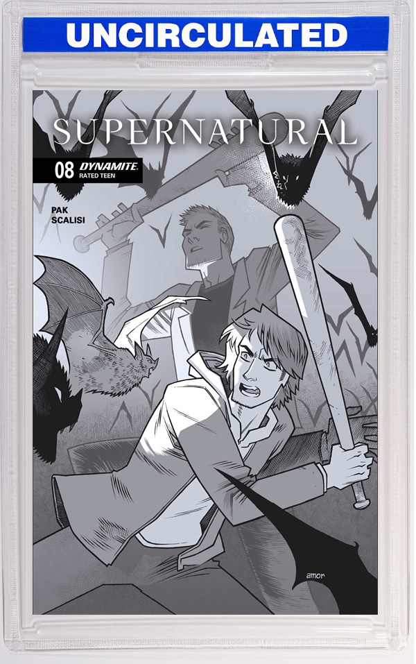 Supernatural #8 CVR H INC John Amor Line Art
