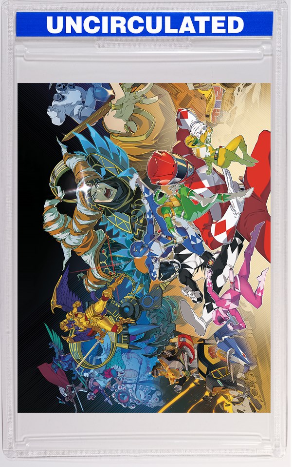 Mighty Morphin Power Rangers: Rita's Rewind #1 C Variant (Full Art, Foil, Game Art)