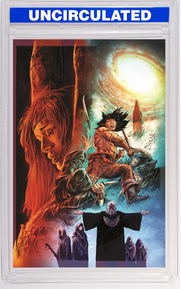 Conan The Barbarian #36 CVR E Doug Braithwaite Virgin Foil VAR (MR)