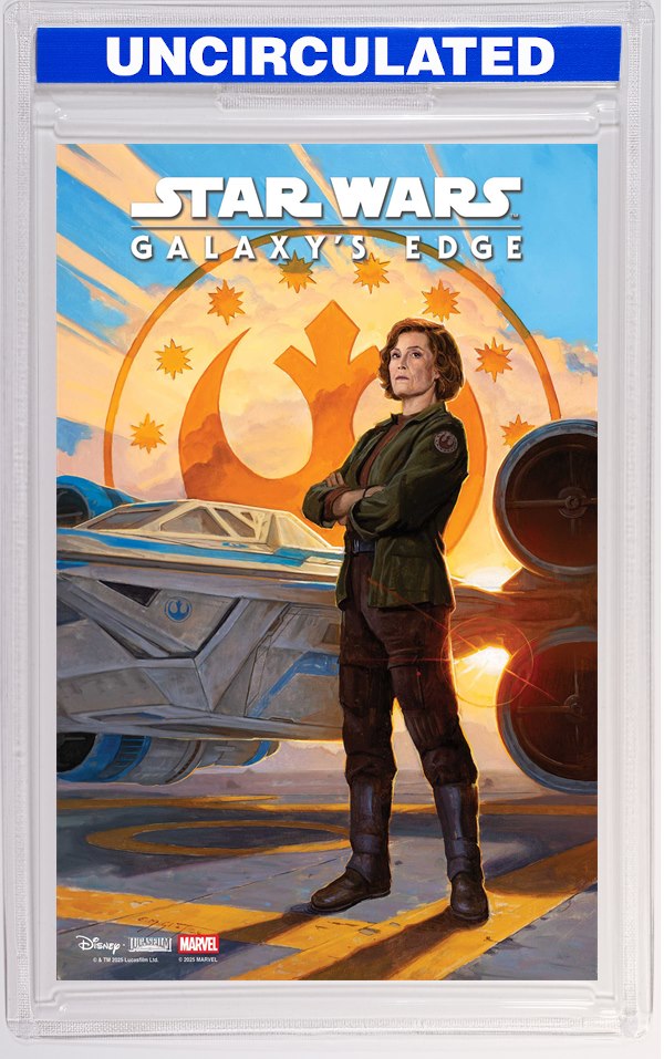Star Wars: Galaxy's Edge - Echoes Of The Empire #2 E.M. Gist Mandalorian & Grogu Variant