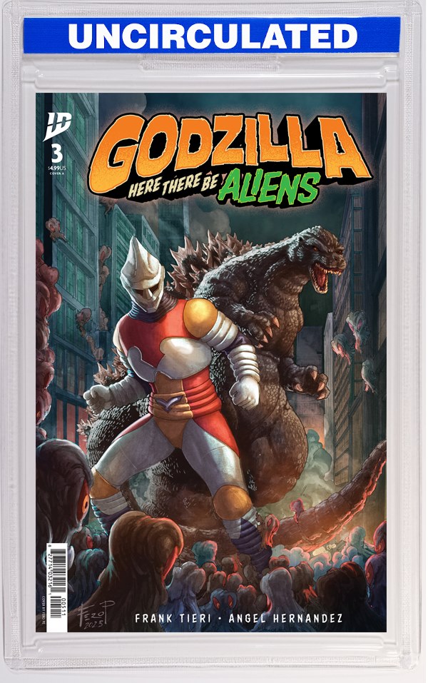 Godzilla: Here There Be Aliens #3 Cover A (Pe)