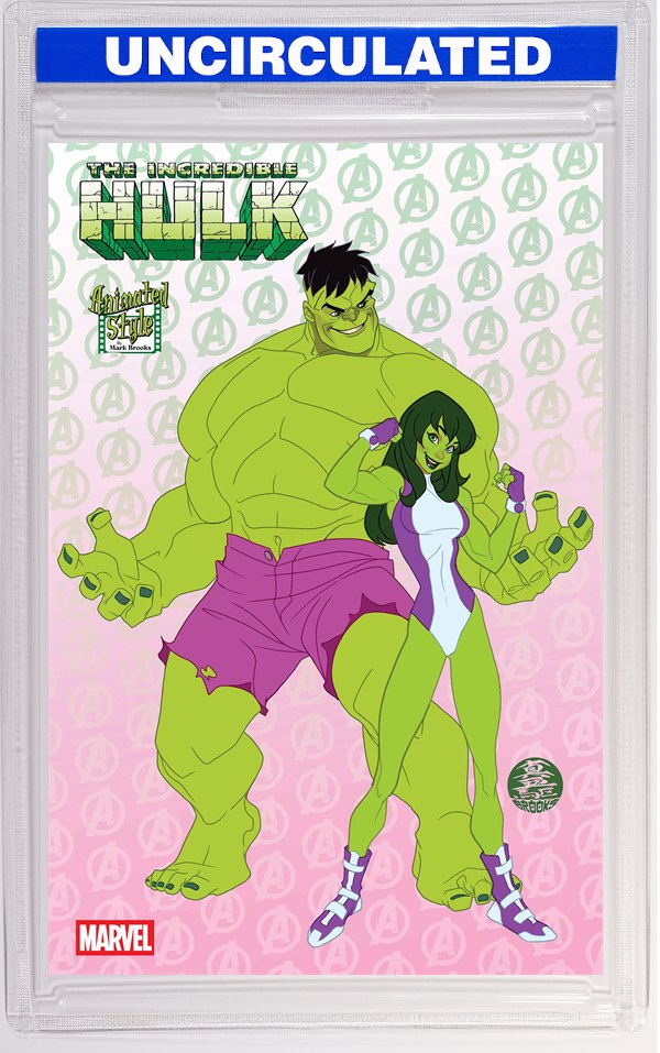 Incredible Hulk #22 Mark Brooks Animated-Style Variant