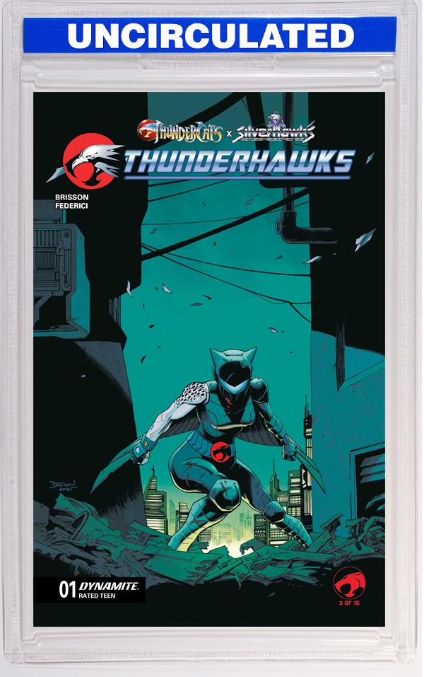 Thundercats X Silverhawks Thunderhawks #1 CVR B Declan Shalvey VAR