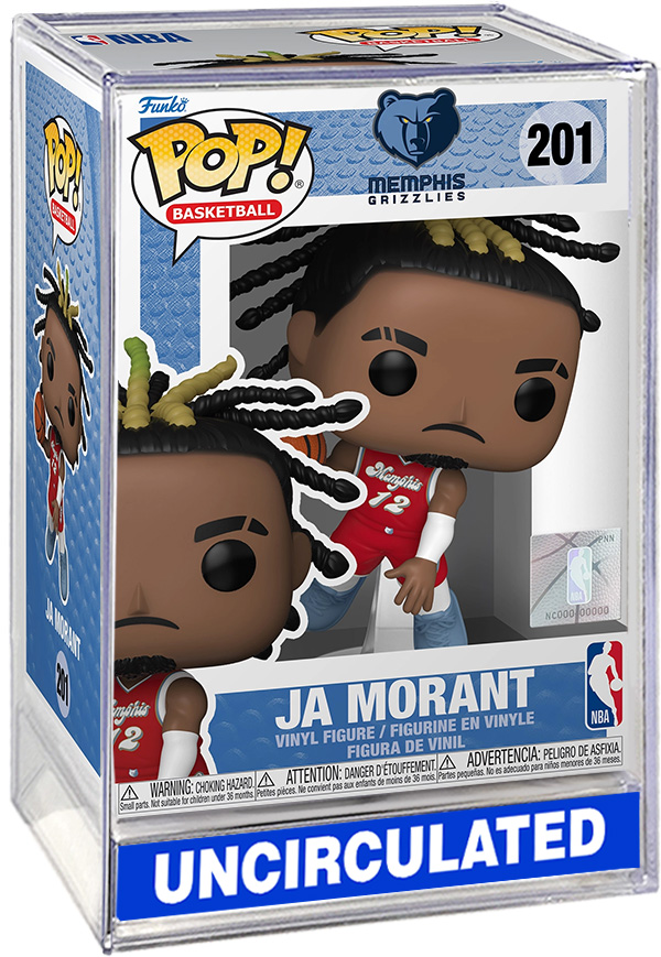 Ja Morant Memphis Grizzlies (2024 City Edition Uniform) Funko Pop! #201