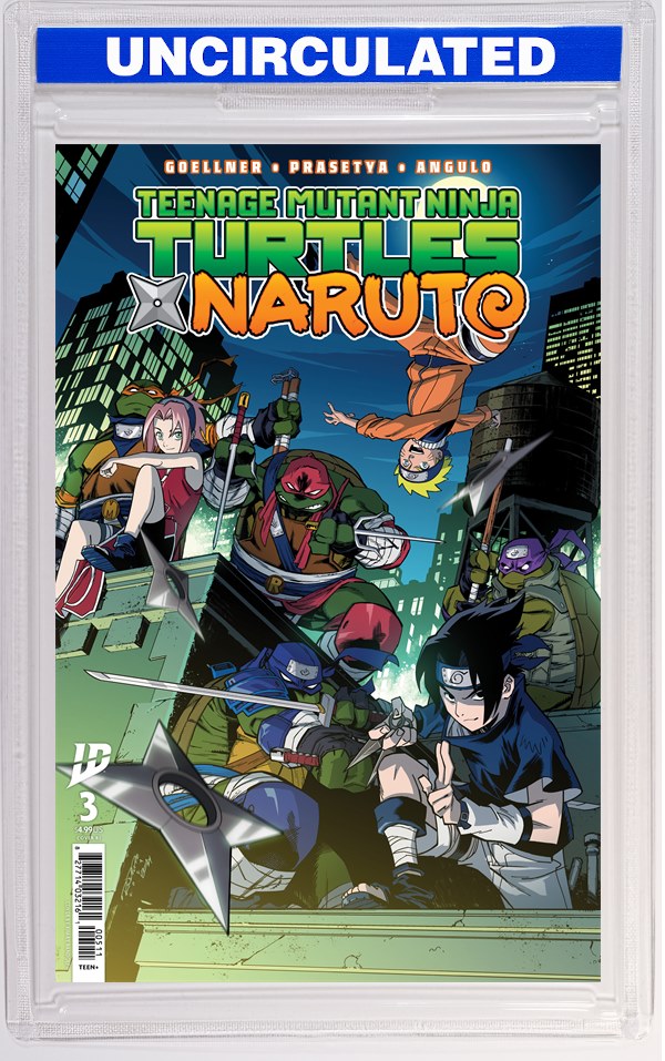 Teenage Mutant Ninja Turtles X Naruto #3 Variant RI (Randolph)