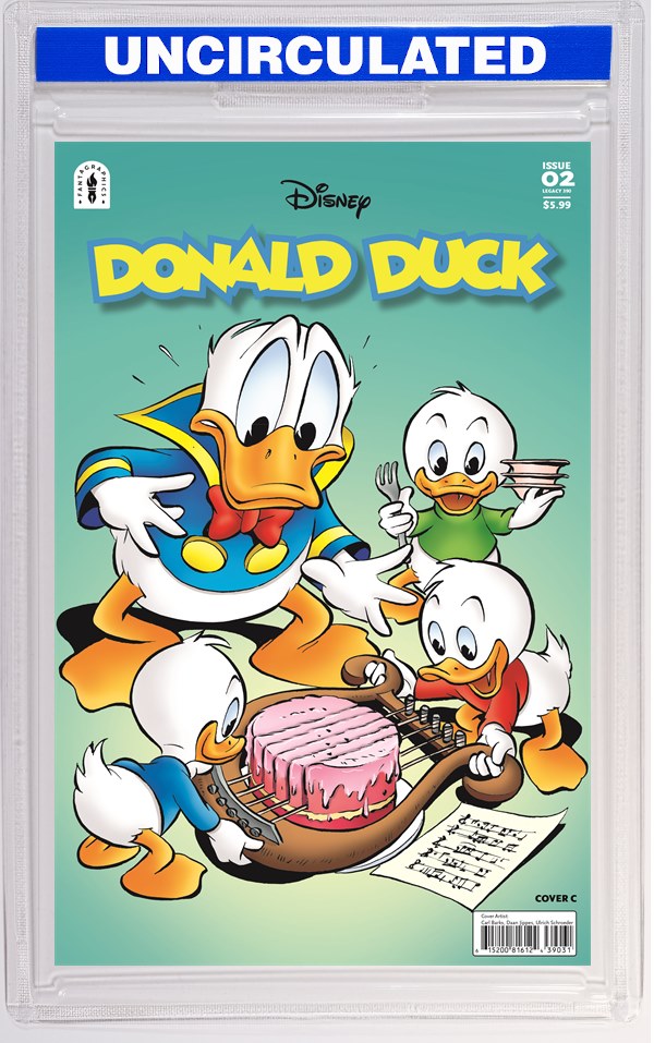 Donald Duck Legacy #390 Master Of Disaster CVR C INC Carl Barks Daan Jippes VAR