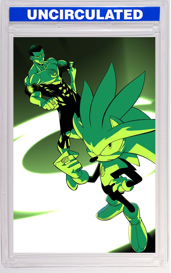 DC X Sonic The Hedgehog Metal Legion #4 (Of 5) CVR C Daniele Di Nicuolo Card Stock VAR