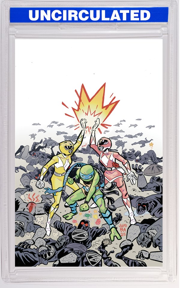 Mighty Morphin Power Rangers/Teenage Mutant Ninja Turtles III #5 K Unlimited Variant (Full Art, Ba)