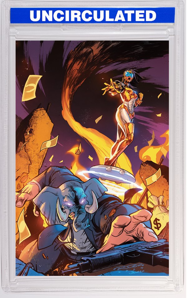 The Center Holds #1 C INCV (Full Art, Randolph)