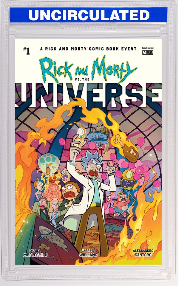 Rick And Morty Vs The Universe #1 (Of 4) CVR A Dave Bardin